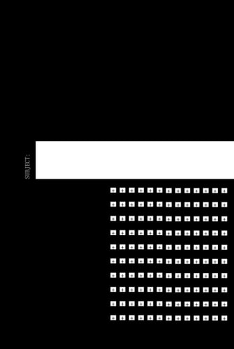 Drafting Booklet for Designers | Dolce Pensare 1st Edition: A project length notebook (100 pages double sided)