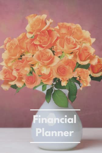 Financial Planner Organizer Budget Book Expense and Savings Tracker to Manage Your Money Better. Undated Bi-Weekly Floral Interior