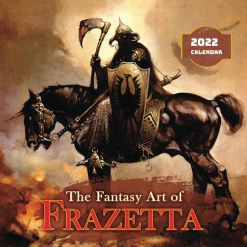 The Fantasy Art of Frazetta 2022 Calendar