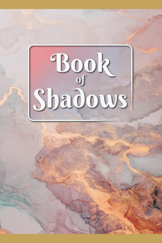 Book of Shadows Modern Design Witch Journal Rose Gold Rose Gold Book of Shadows Witch Journal
