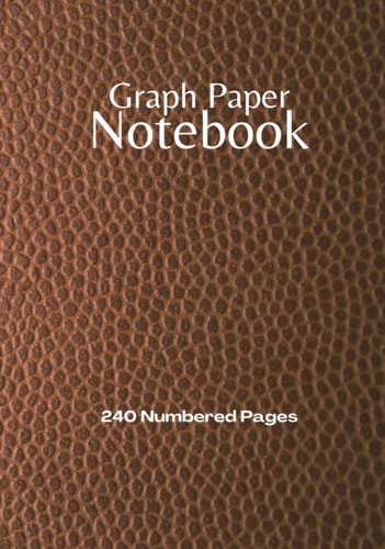 Executive Graph Paper Notebook: Project Workbook with 240 Numbered Pages Quad Ruled 5 x 5 Graph Paper | 7" x 10" Executive Size | PLUS 20 Lined Pages | For Ideas, Notes, Sketches