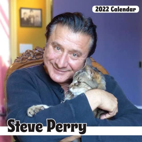Steve Perry Calendar 2022 Monthly Offical: January 2022 - December 2022 OFFICIAL Squared Monthly Calendar, 12 Months | BONUS 4 Months 2022