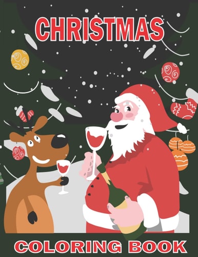 Christmas Coloring Activity Book - For Kids