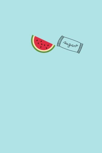 Watermelon Sugar Journal: Teal Watermelon Sugar Journal