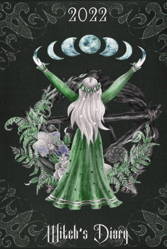 2022 Witch’s Diary: Week To A View UK Planner & Book Of Shadows