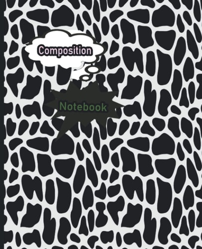 Composition Notebook: College Ruled Composition Notebook, 7,5x9,25 Size- Suitable for Classroom / Home School Assignments, Sketchpad, Journal, Writing pad or Diary etc. It is perfect for