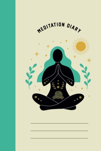Meditation Notebook Journal: Yoga Asana notebook, 200pages 6X9