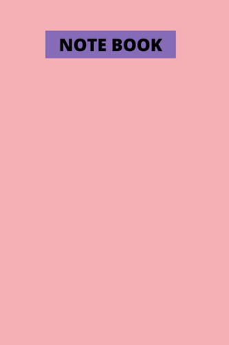 Beautiful Baby Pink and light yellow combination Notebook 200 pages notebook for girls and Boys