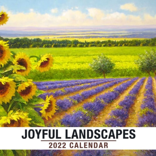 Joyful Landscapes for Travelling Calendar 2022: Magic World's Travelling January 2022 - December 2022 OFFICIAL Squared Monthly Calendar, 12 Months | BONUS 4 Months 2021