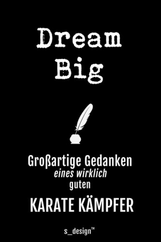 Notizbuch für Karate Kämpfer: Originelle Geschenk-Idee [120 Seiten kariertes blanko Papier] (German Edition)