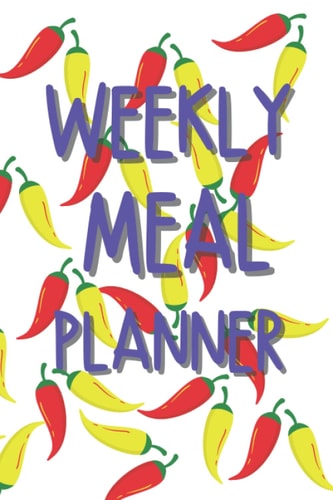 Weekly Meal Planner Planner for Healthy Eating 52 Week of Menu,Plan for Meals and Grocery List-Food Pattern