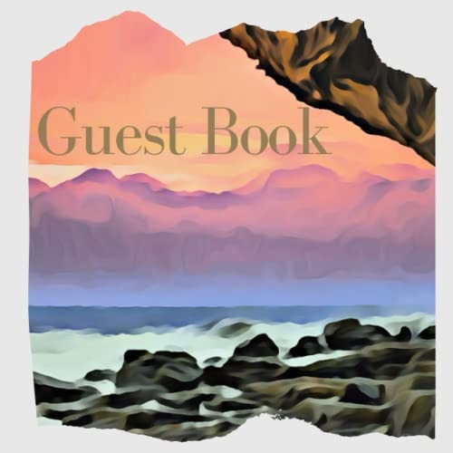 Guest Book Guest Book for Vacation Home, Cabin, Hut, Caravan, Beach House, Holiday Let, Bed and Breakfast, Or Small Hotel for Visitors to Leave Comments, Recommendations and Even Their Favourite Songs!