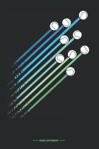 Taccuino di Padel: Padel Balls blank lined Journal for Padel Tennis Fans, 120 pagine, 6x9 (Italian Edition)