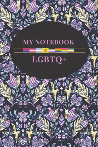 LGBTQ+ Notebook | Bullet Journal Queer Agenda Notebook - Self Care Journal | 6x9 Bullet Journal | Bullet Journal Pride | Gifts Ideas for Girls Guys Gays Trans | (Dark Cover)
