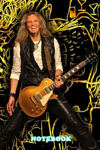 Notebook : Joel Hoekstra Foreigner Rock band Notebook 100 pages | Collage Lined Pages Journal | Thankgiving Notebook | Diary For Students, Teens, and Kids #344