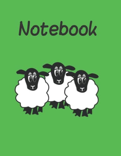 Notebook: Grazing sheep