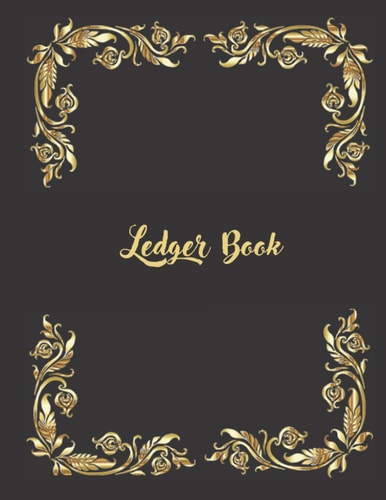 Ledger Book: Record Income,Expense Or Dabit ,Credit For Small Bosiness,Paperback