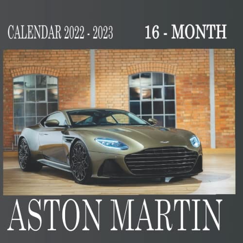 Aston Martin CALENDAR 2022: calendar 16 MONTHs "8.5x8.5" Inch
