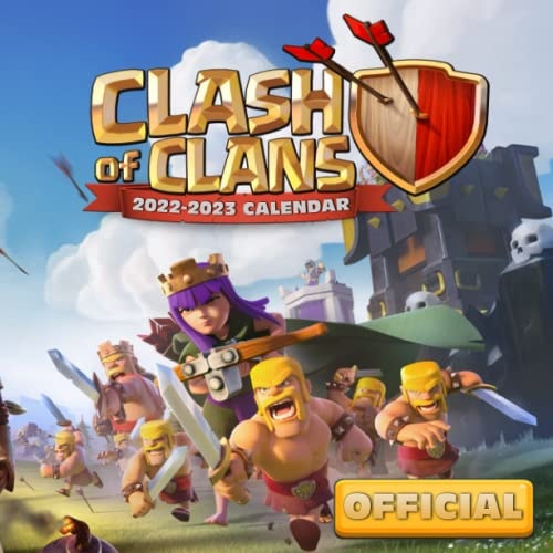 Clạsh Of Clans: Video Game Calendar 2022 - Games calendar 2022-2023 18 months- Planner Gifts boys girls kids and all Fans (Kalendar Calendario Calendrier).7