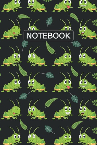 Grasshopper Notebook: Grasshopper Notebook Journal Gifts Grasshopper Blank Lined Notebook Planner
