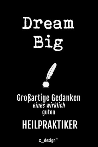 Notizbuch für Heilpraktiker: Originelle Geschenk-Idee [120 Seiten liniertes blanko Papier] (German Edition)