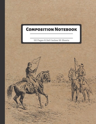 Composition Notebook: College Ruled Pages | Vintage Flag of Truce History Themed Cover | Write Anything to Keep Note or Record | GIFTS FOR TEENS & ADULTS