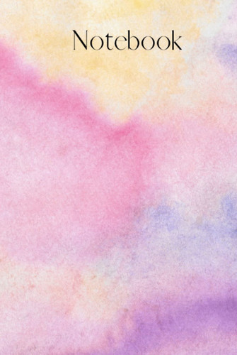Marble Tye Dye Watercolor Notevook: Journal