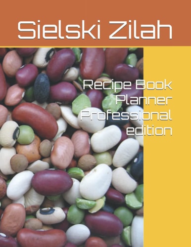 Recipe Book Planner Professional edition