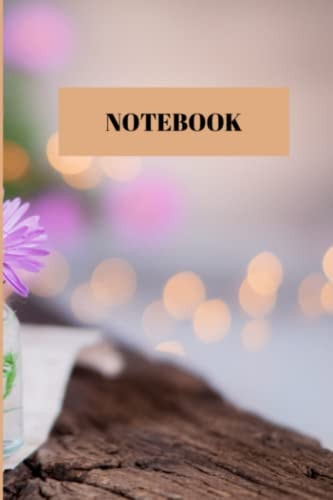 Notebook: 6x9" Softcover 120 Lined Pages Journal/Notebook