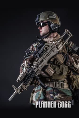 Daily Planner 2022: Planner 2022 (January 2022 - December 2022) daily and annual size A5 (Marine Corps)