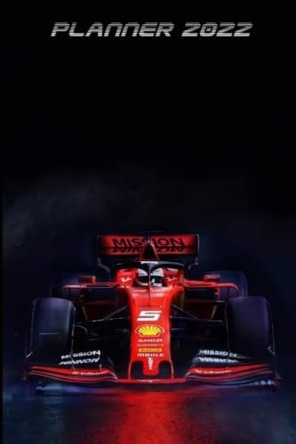 Daily Planner 2022: Planner 2022 (January 2022 - December 2022) daily and annual size A5 (ferrari)