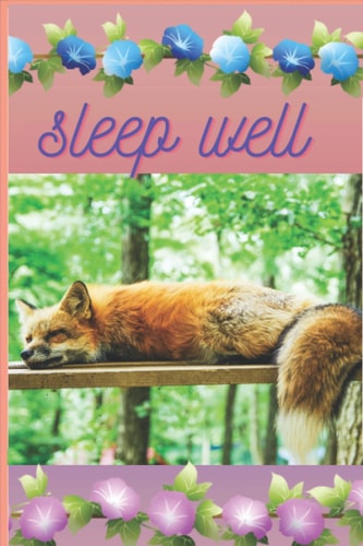notebook: colorful passionate fox notebook