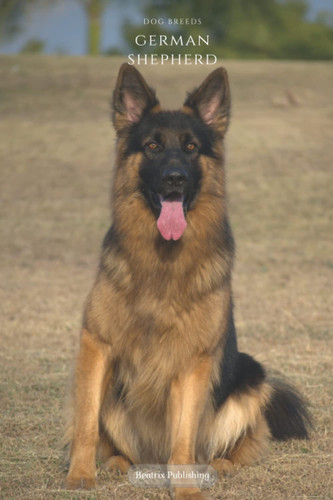 Notebook Dog Breeds German Shepherd: Yournal, Diary, Animal Print