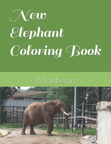New Elephant Coloring Book