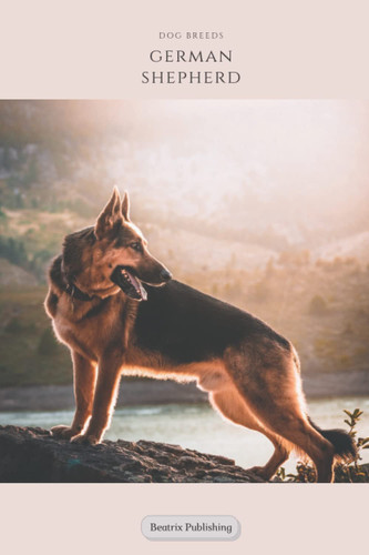 Notebook Dog Breeds German Shepherd: Yournal, Diary, Animal Print