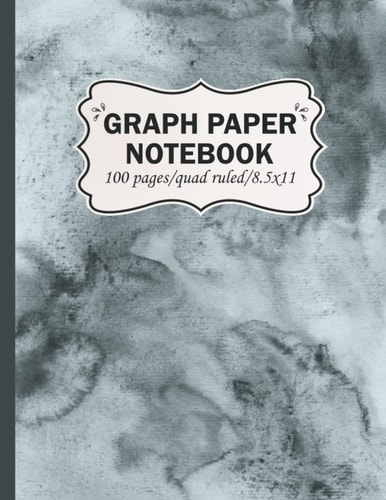 Graph Paper Notebook: Grid Paper Notebook, Grid Paper for Math and Science composition notebook for Students, Quad Ruled 4x4 ( 100 Pages, 8.5 x 11) ... per Inch - for School (Math Notebook)