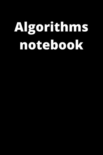 Algorithms Notebook
