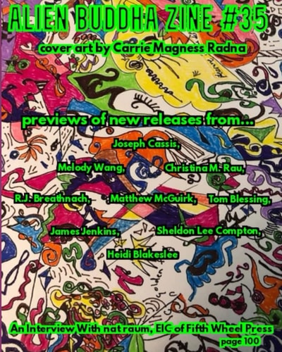 Alien Buddha Zine #35: color print