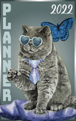 Day Planner 2022 Cat: Weekly Planner 2022 Soft Cover With Simple Budget Planner For Family And Small Business | Gifts For Women In Their 30s
