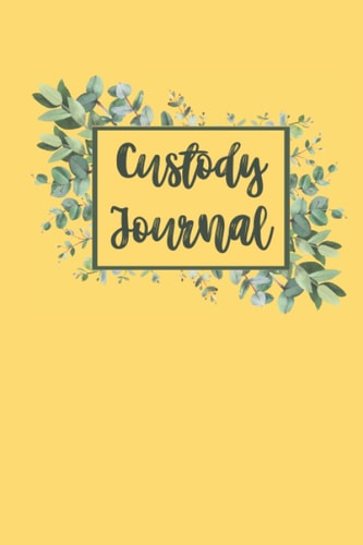 Custody Journal: Simple Child Custody Journal Log Book for Recording Visits, 2022 Calendar Year Overview and Undated Monthly Calendar