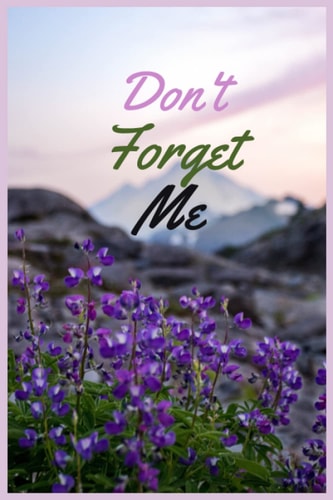 Don't Forget Me: Passwords Notebook - Websites , Small organizer , to remember the identification information of websites , Convenient and discreet format . Useful and Practical Notebooks