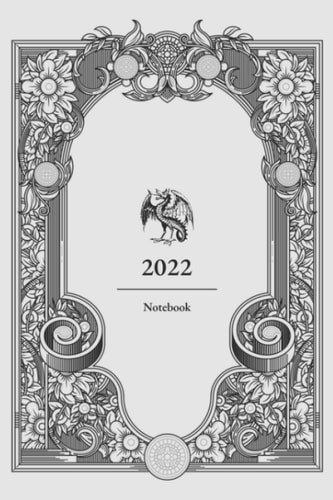 2022 Notebook: Journal For New Year 2022, 6x9 inch with 100 lined Pages