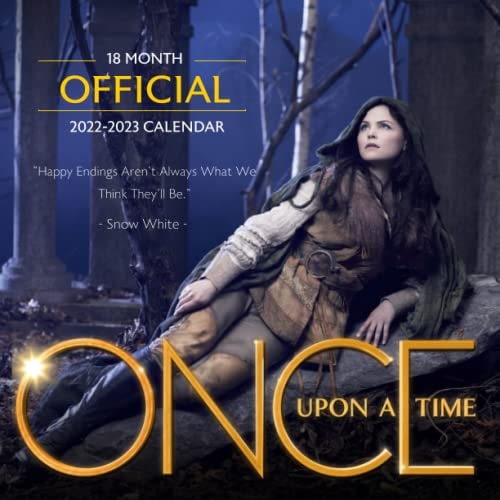Once Upon A Time 2022 Calendar: OFFICIAL Once Upon A Time calendar 2022 Weekly & Monthly Planner with Notes Section for Alls Once Upon A Time Fans!-24 months - Movie tv series films calendar.10