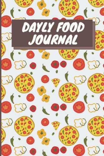 Daily food journal: Notebook for creating your own exercise and food, 120 pages, 6 x 9 inches