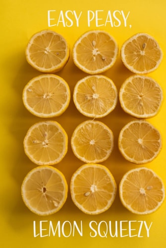 Recipe Book - Easy Peasy, Lemon Squeezy
