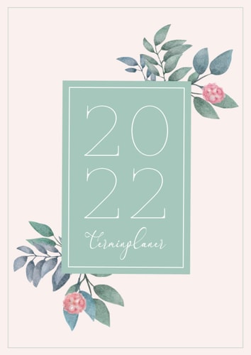 Terminplaner 2022: Terminkalender 2022 von 7:00 bis 20:45 Uhr, 15min Takt, 1 Spalte pro Tag, Layout Vertikal, 1 Woche auf 2 Seiten mit Zeit, XL Maxi ... Januar bis Dezember 2022 (German Edition)
