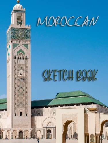 Sketchbook: Notebook for Drawing, Writing, Painting, Sketching or Doodling, 8.5x11, 120 Pages (Premium Moroccan Cover)