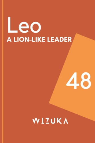 Wizuka | Lucky Color Zodiac "Leo" | Lined Notebook(6 Inches X 9 Inches)Fine Quality Paper | 120 Pages | Paperbaack: Write Your Destiny