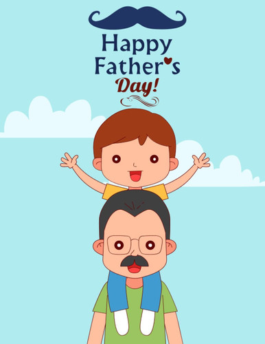 Happy Father Day Composition Notebook