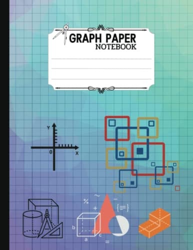 Graph Paper Notebook: 8.5’’ x 11’’, 120 pages, Graphing Paper Composition Notebook, | Squared Graphing Paper.